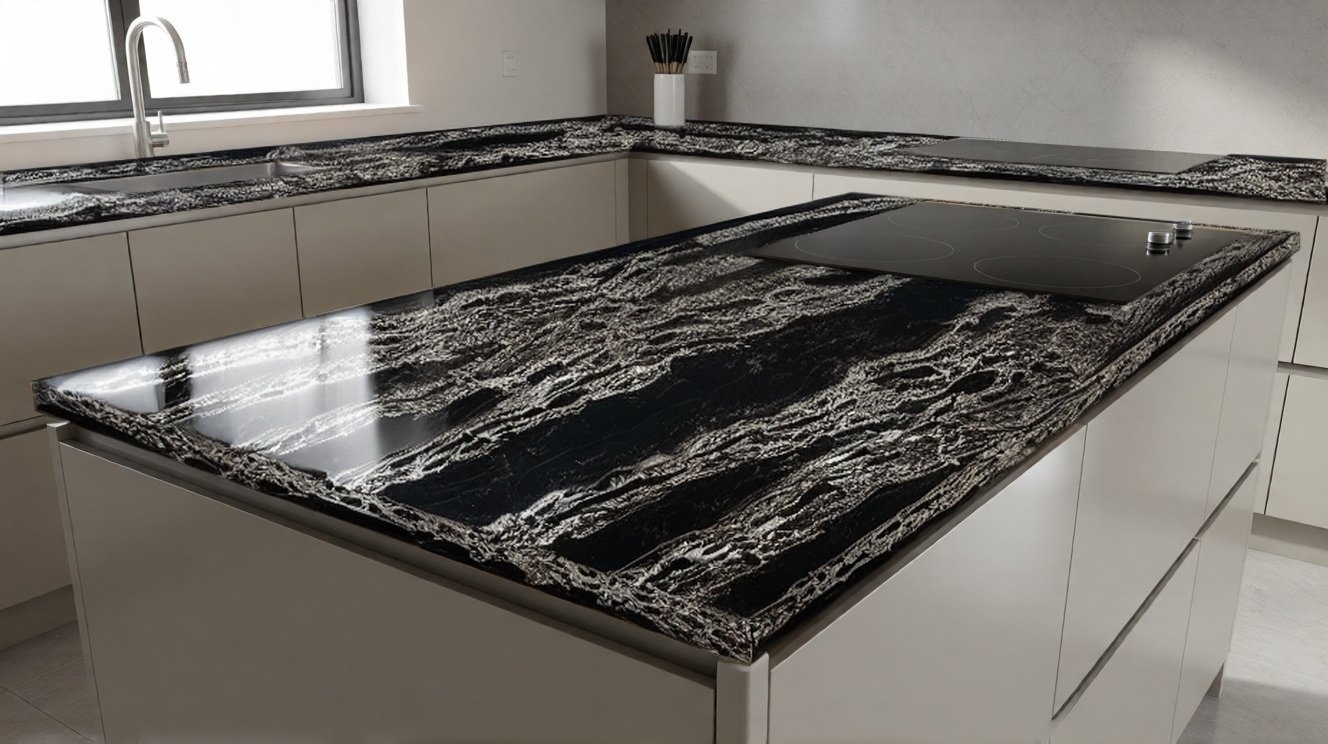 Столешница Compac Ice Max Black