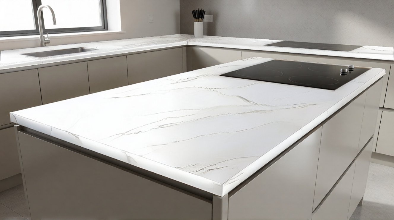 Столешница Compac Unique Calacatta Gold