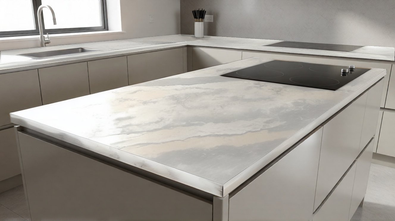 Столешница Etna Quartz EQPM 024 Palissandro Blue Ocean