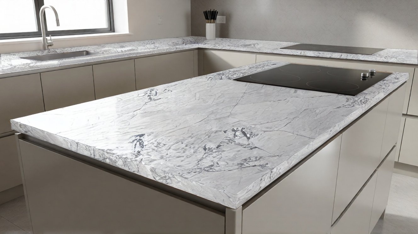 Столешница Primax Quartz 704 Arabescata White
