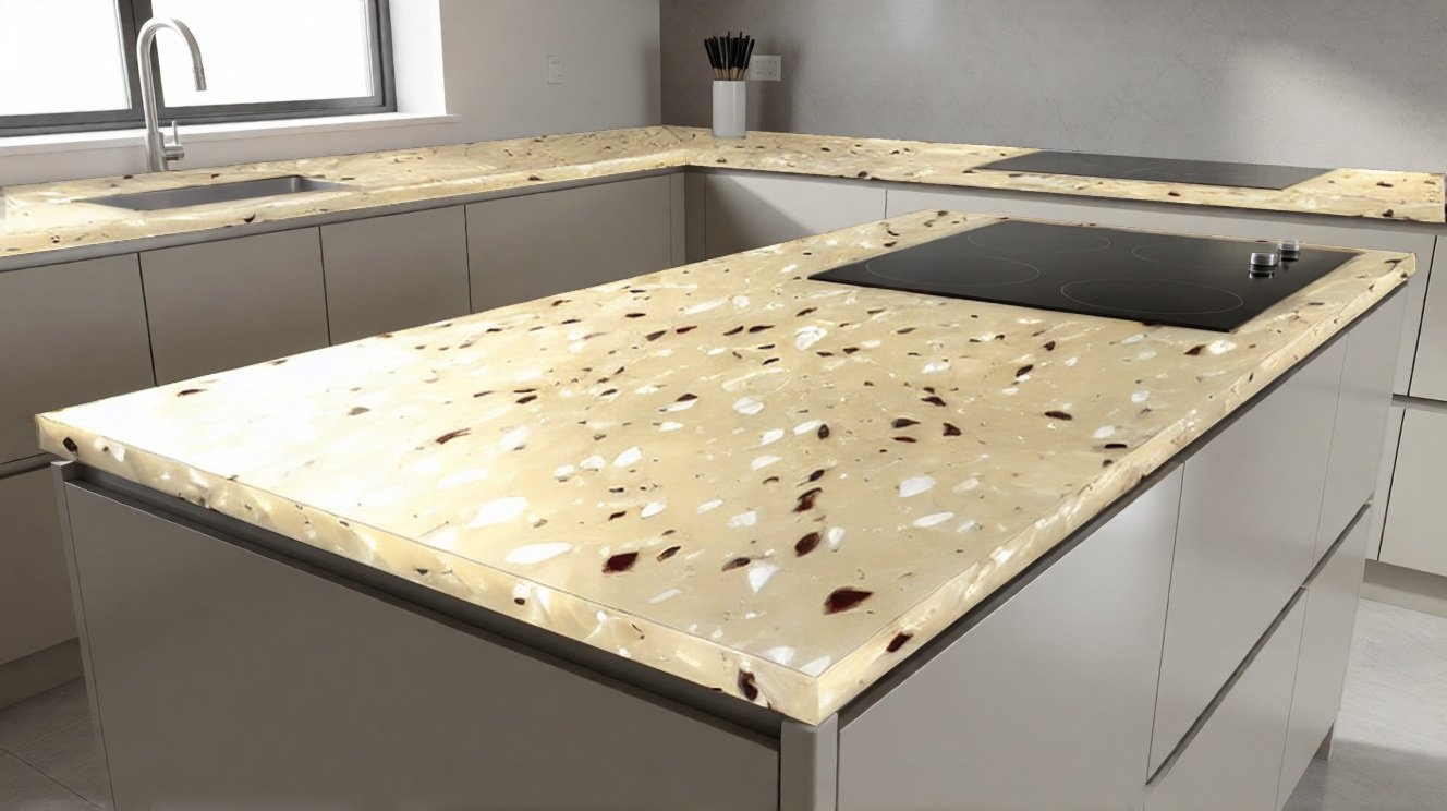 Столешница Hi-Macs G30 Ivory Quartz